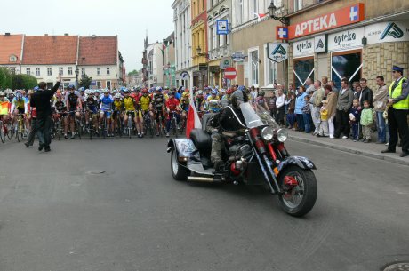 Dominik Oborski (KS PIAST ZPAS WINSAN Nowa Ruda) wygrał wyścig