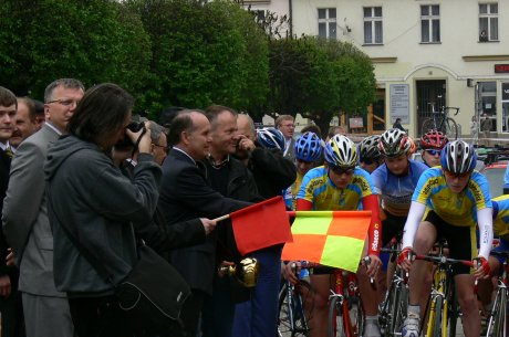 Dominik Oborski (KS PIAST ZPAS WINSAN Nowa Ruda) wygrał wyścig