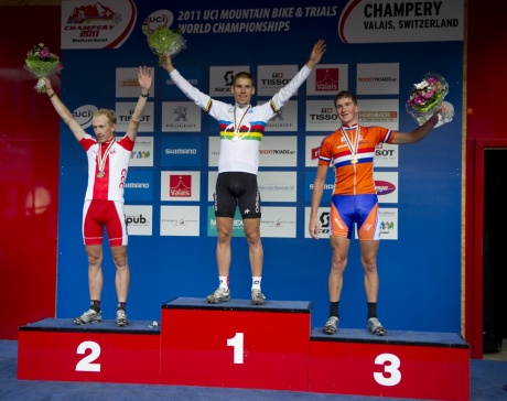 Marek Konwa został wicemistrzem świata orlików MTB! W wyścigu