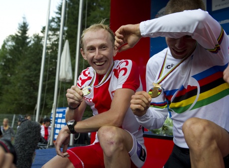 Marek Konwa został wicemistrzem świata orlików MTB! W wyścigu