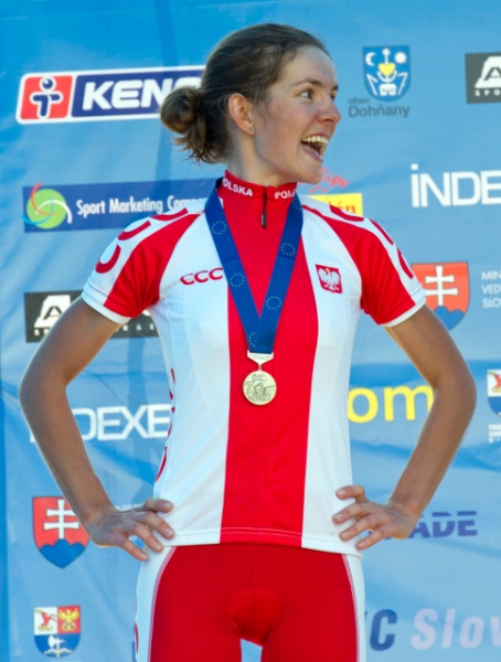 ME MTB - Dohnany 2011 - wyścig elity kobiet, w którym Maja Włoszczowska