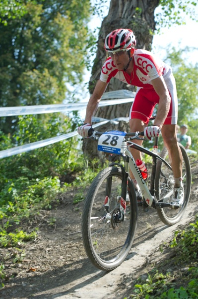 Wyścig elity mężczyzn podczas Mistrzostw Europy MTB - Dohnany