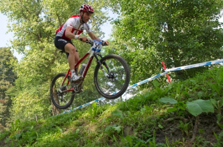 Wyścig elity mężczyzn podczas Mistrzostw Europy MTB - Dohnany