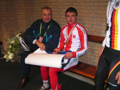 Paweł Szczepaniak zdobył brązowy medal wśród młodzieżowców,